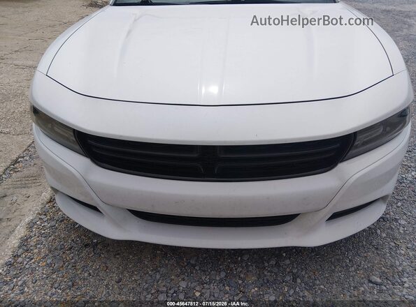 2C3CDXBG0LH190097 2020 DODGE CHARGER Белый Вид спереди