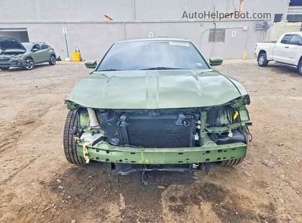 2C3CDXBG0LH237922 2020 DODGE CHARGER Green Vista frontal