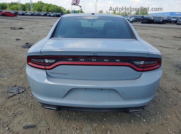 2C3CDXBG0MH518040 2021 DODGE CHARGER Gray Widok z tyłu