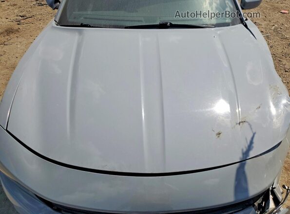 2C3CDXBG0MH518040 2021 DODGE CHARGER Gray Widok wnętrza z tyłu