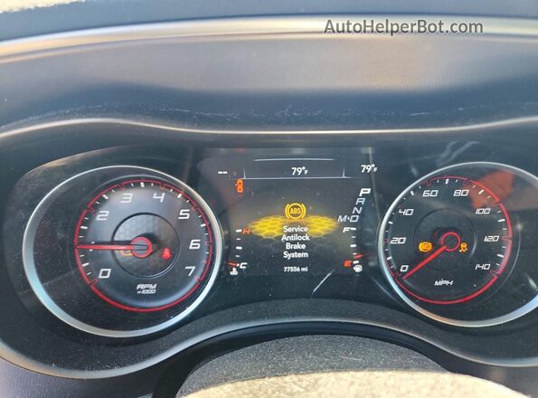 2C3CDXBG0MH518040 2021 DODGE CHARGER Gray Widok zestawu wskaźników
