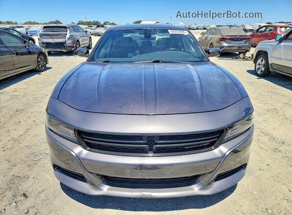 2C3CDXBG0MH527174 2021 DODGE CHARGER Gray Вид спереду