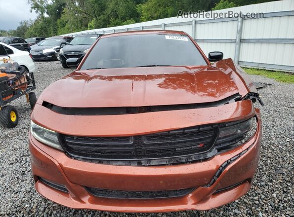 2C3CDXBG0MH559400 2021 DODGE CHARGER Orange წინა ხედი