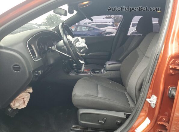 2C3CDXBG0MH559400 2021 DODGE CHARGER Orange წინა სალონის ხედი