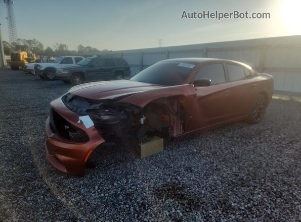 2C3CDXBG0MH559400 2021 DODGE CHARGER Orange სალონის 360-გრადუსიანი ხედი
