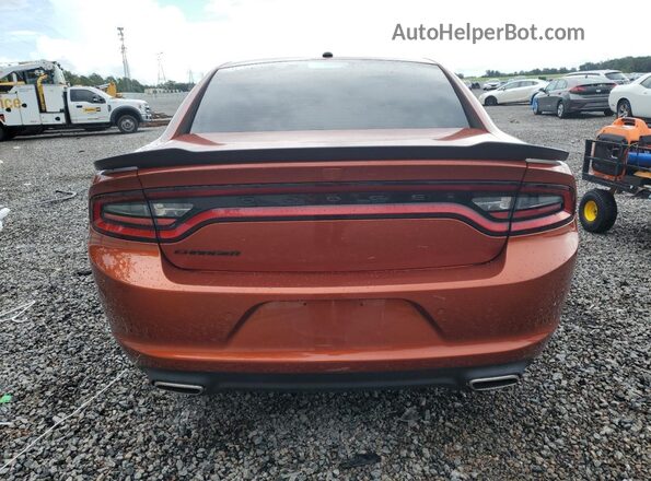 2C3CDXBG0MH559400 2021 DODGE CHARGER Orange უკანა ხედი