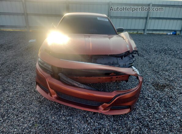 2C3CDXBG0MH559400 2021 DODGE CHARGER Orange VIN კოდის სტიკერის ხედი