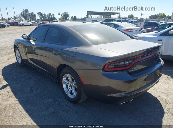 2C3CDXBG0MH579078 2021 DODGE CHARGER Gray Հետևի ձախ