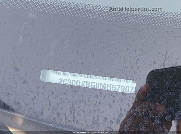2C3CDXBG0MH579078 2021 DODGE CHARGER Gray Շարժիչի բաժամունքի տեսք