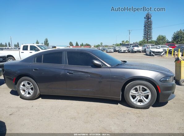 2C3CDXBG0MH579078 2021 DODGE CHARGER Gray Սալոնի հետևի տեսք