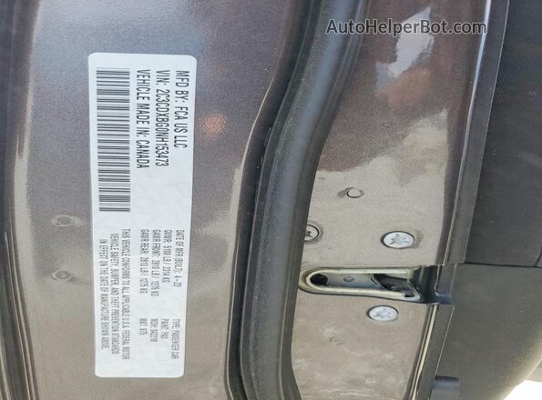 2C3CDXBG0NH153473 2022 DODGE CHARGER Gray Widok komory silnika