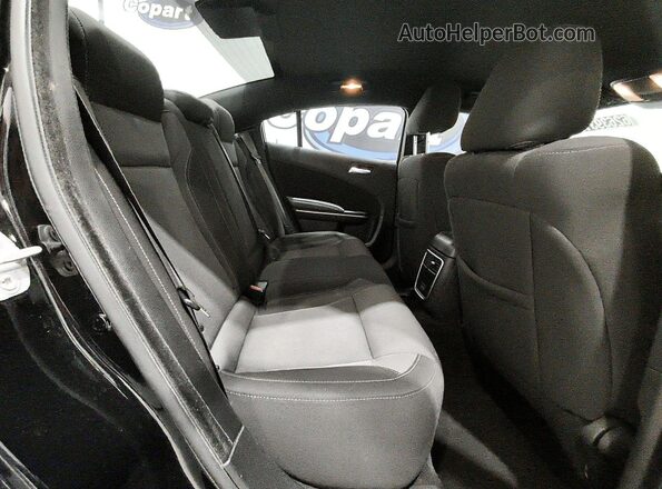 2C3CDXBG0NH161038 2022 DODGE CHARGER Black Հետևի նստատեղերի տեսք