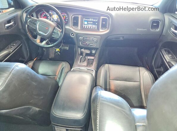2C3CDXBG0NH169138 2022 DODGE CHARGER Black Вид панелі приладів