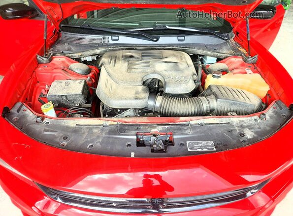 2C3CDXBG0PH528796 2023 DODGE CHARGER Red Rear interior view