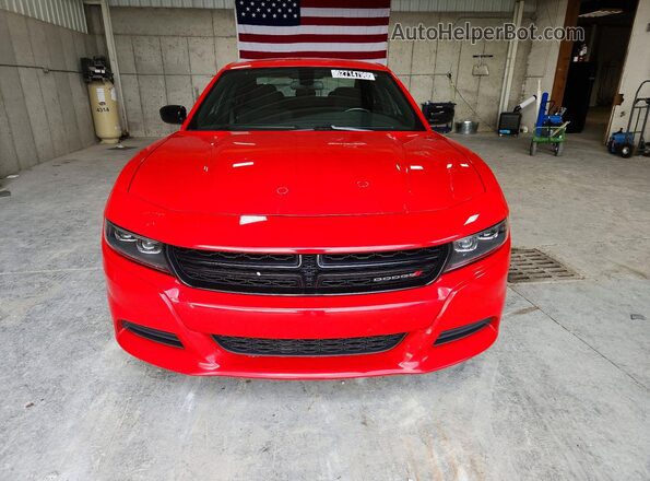 2C3CDXBG0PH528796 2023 DODGE CHARGER Red Front view
