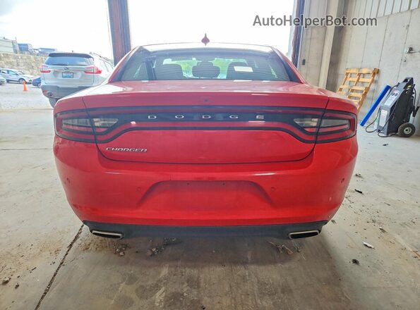 2C3CDXBG0PH528796 2023 DODGE CHARGER Red Rear view