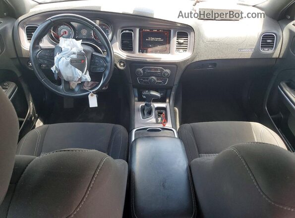 2C3CDXBG0PH531102 2023 DODGE CHARGER Gray Widok deski rozdzielczej