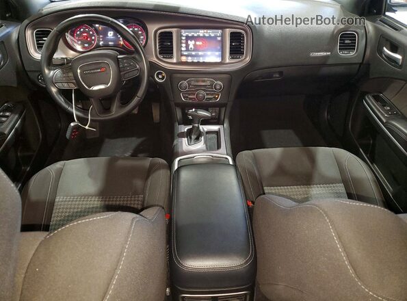 2C3CDXBG0PH547803 2023 DODGE CHARGER Silver Dashboard view