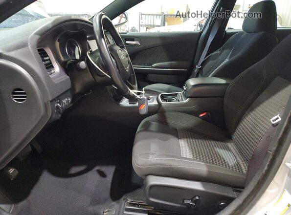 2C3CDXBG0PH547803 2023 DODGE CHARGER Silver Front interior view