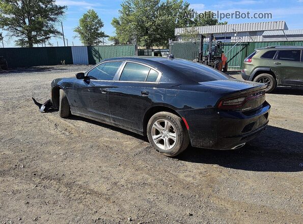 2C3CDXBG0PH564200 2023 DODGE CHARGER Black Հետևի ձախ