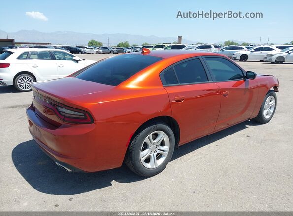 2C3CDXBG0PH608079 2023 DODGE CHARGER Orange Tył prawy