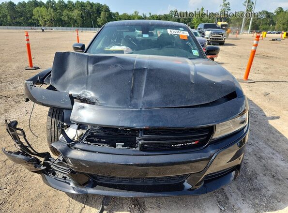 2C3CDXBG0PH613010 2023 DODGE CHARGER Black Widok z przodu