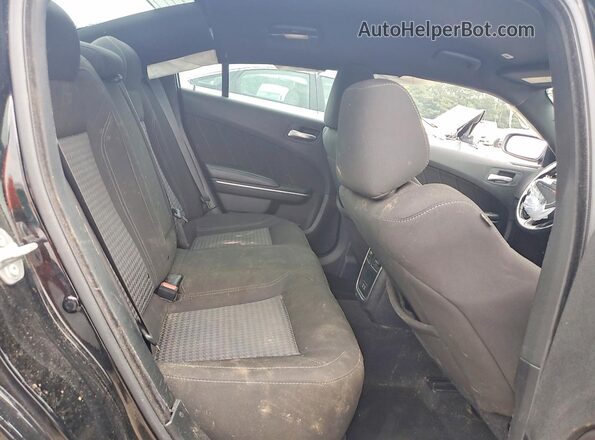 2C3CDXBG0PH672137 2023 DODGE CHARGER Black Vista de los asientos traseros