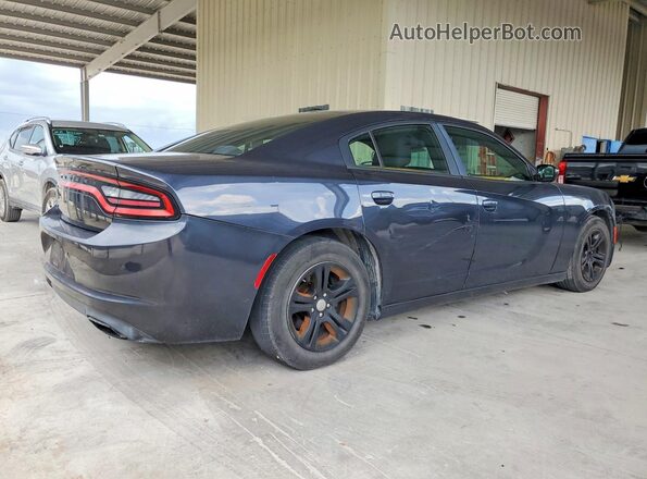 2C3CDXBG1GH102924 2016 DODGE CHARGER Gray Задня права чверть