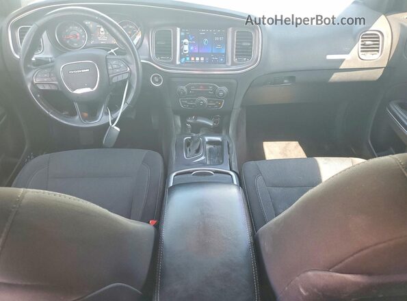 2C3CDXBG1HH503827 2017 DODGE CHARGER White Widok deski rozdzielczej