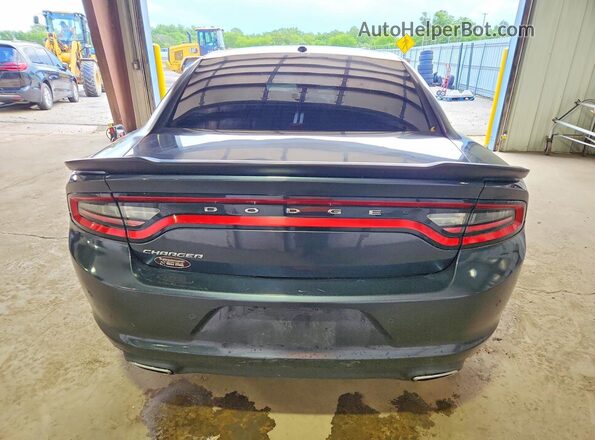 2C3CDXBG1HH517419 2017 DODGE CHARGER Gray Հետևի տեսք