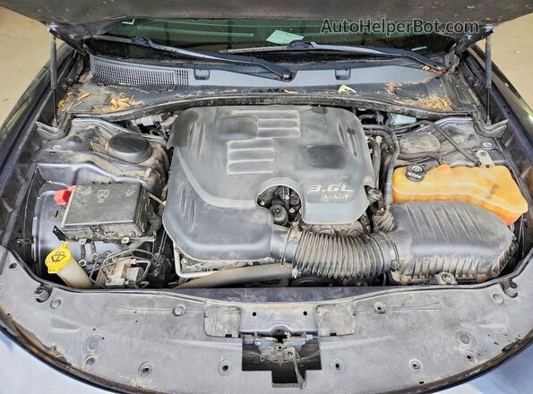 2C3CDXBG1HH517419 2017 DODGE CHARGER Gray Սալոնի հետևի տեսք