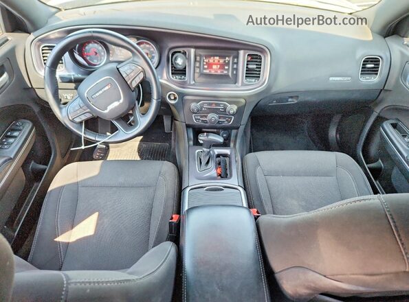 2C3CDXBG1HH546287 2017 DODGE CHARGER Gray Առջևի վահանակի տեսք