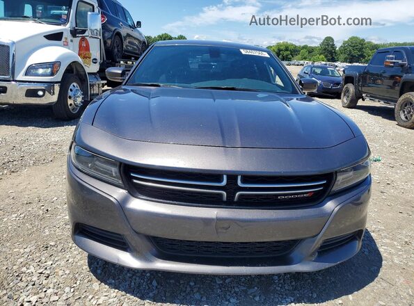 2C3CDXBG1HH546287 2017 DODGE CHARGER Gray Դիմացի տեսք