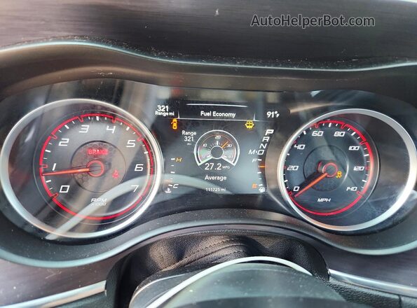 2C3CDXBG1HH546287 2017 DODGE CHARGER Gray Սարքավորումների վահանակի տեսք