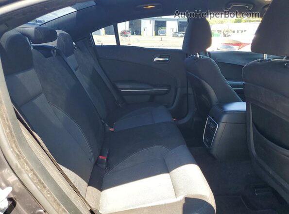 2C3CDXBG1HH546287 2017 DODGE CHARGER Gray Հետևի նստատեղերի տեսք