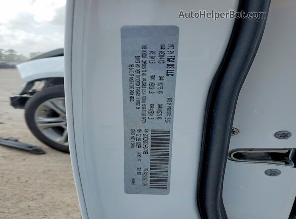 2C3CDXBG1HH547438 2017 DODGE CHARGER White Вид наклейки з VIN-кодом