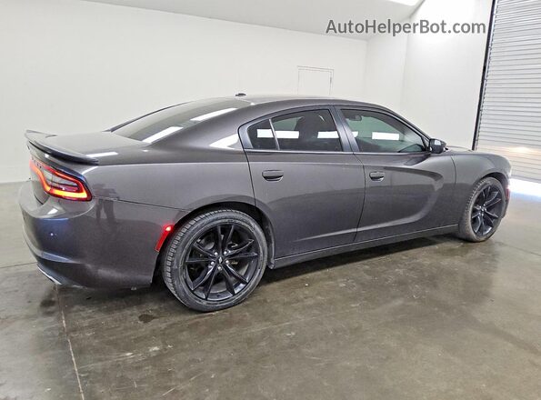 2C3CDXBG1JH157414 2018 DODGE CHARGER Charcoal Задня права чверть
