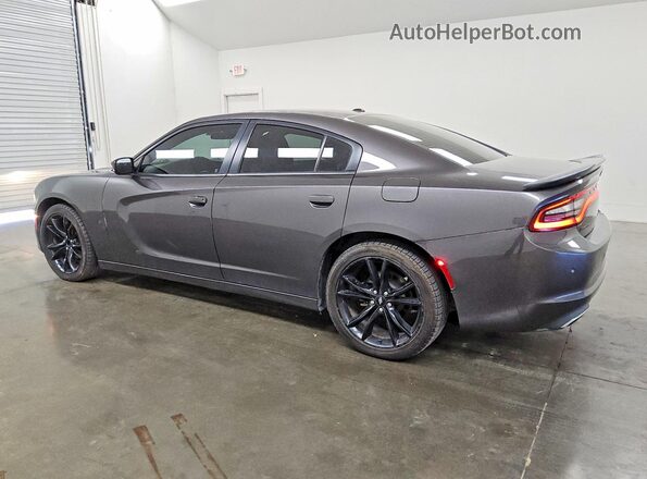 2C3CDXBG1JH157414 2018 DODGE CHARGER Charcoal Задня ліва чверть