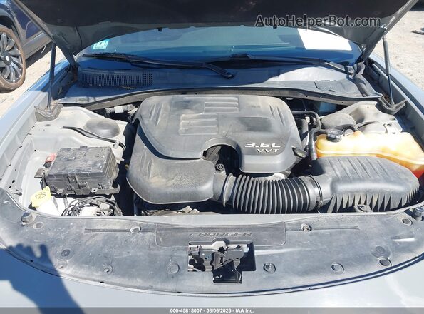 2C3CDXBG1JH180255 2018 DODGE CHARGER Серый Вид сзади