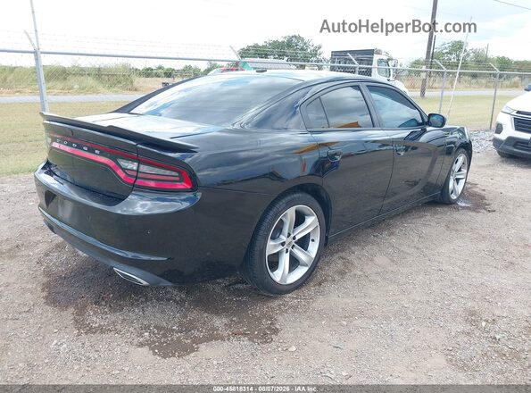 2C3CDXBG1JH187772 2018 DODGE CHARGER Black Trasero derecho