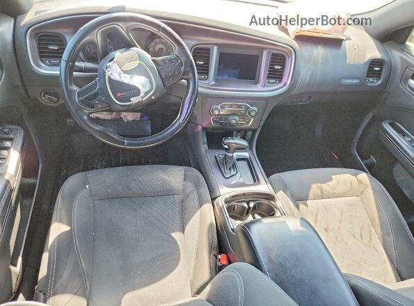 2C3CDXBG1JH291047 2018 DODGE CHARGER Black Vista del salpicadero