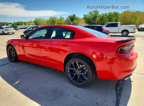 2C3CDXBG1KH683754 2019 DODGE CHARGER Red უკანა მარცხენა
