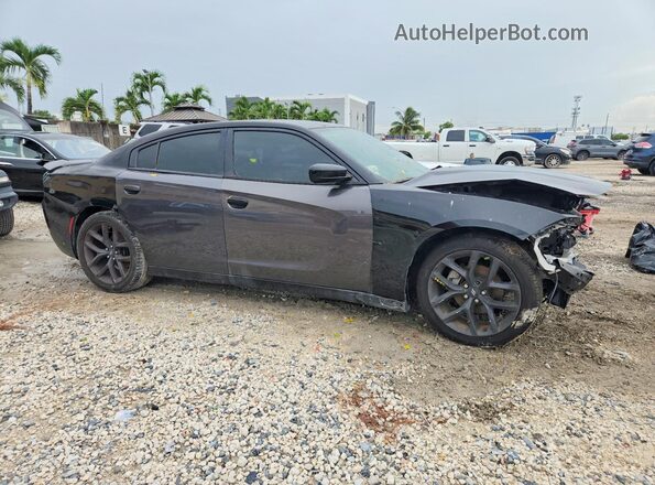 2C3CDXBG1LH116333 2020 DODGE CHARGER Black Delantero derecho