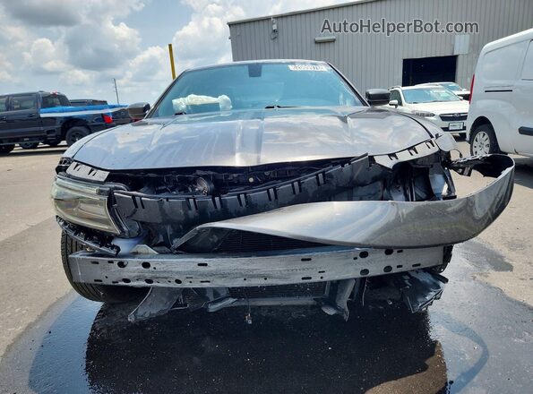 2C3CDXBG1LH139868 2020 DODGE CHARGER Gray Դիմացի տեսք