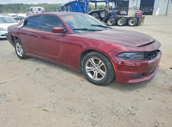 2C3CDXBG1LH144004 2020 DODGE CHARGER Burgundy Delantero derecho