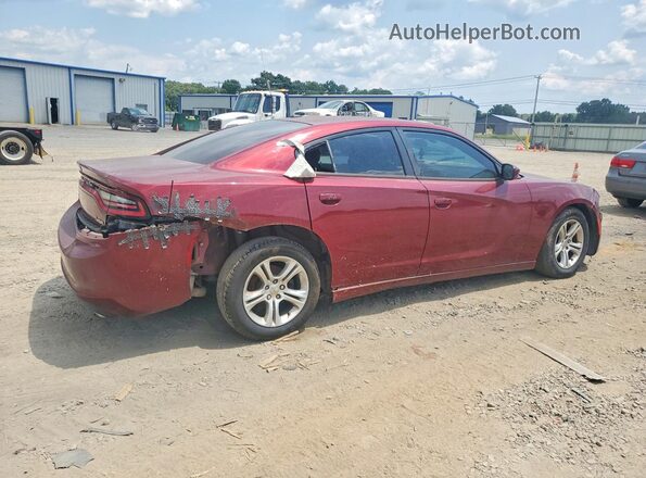 2C3CDXBG1LH144004 2020 DODGE CHARGER Burgundy Trasero derecho