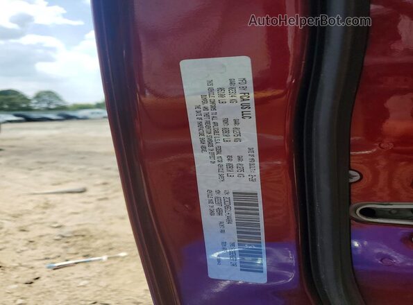 2C3CDXBG1LH144004 2020 DODGE CHARGER Burgundy Vista del compartimento del motor