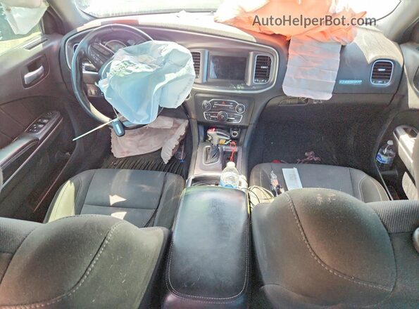 2C3CDXBG1LH153804 2020 DODGE CHARGER Синий Вид панели приборов