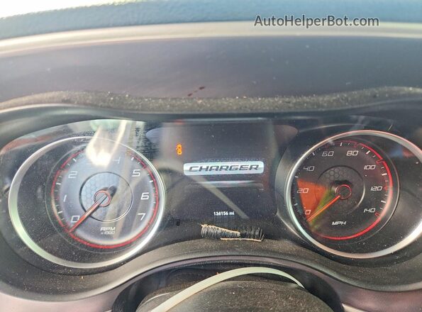2C3CDXBG1LH153804 2020 DODGE CHARGER Синий Вид щитка приборов