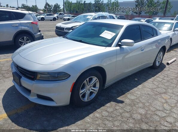 2C3CDXBG1LH188441 2020 DODGE CHARGER Silver Vista tres cuartos delantera izquierda